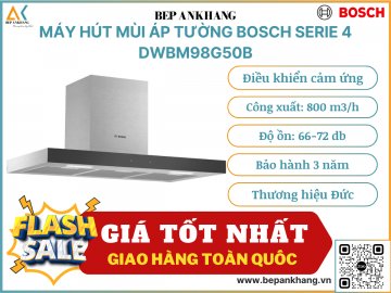 Máy hút khử mùi Bosch Seri 4 DWBM98G50B